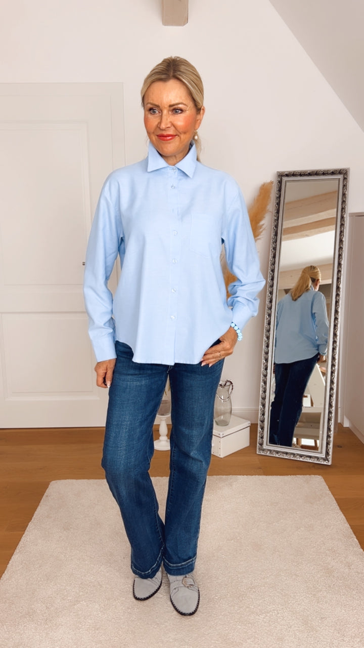 Jeans in Marleneform, dark blue von Bella Vita - Mode & Lifestyle