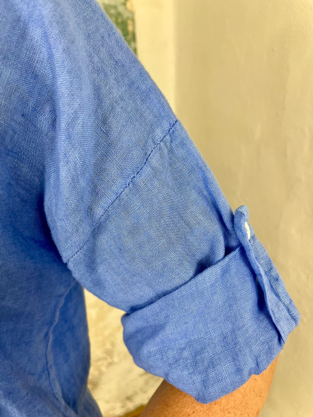 Hemdbluse aus Leinen