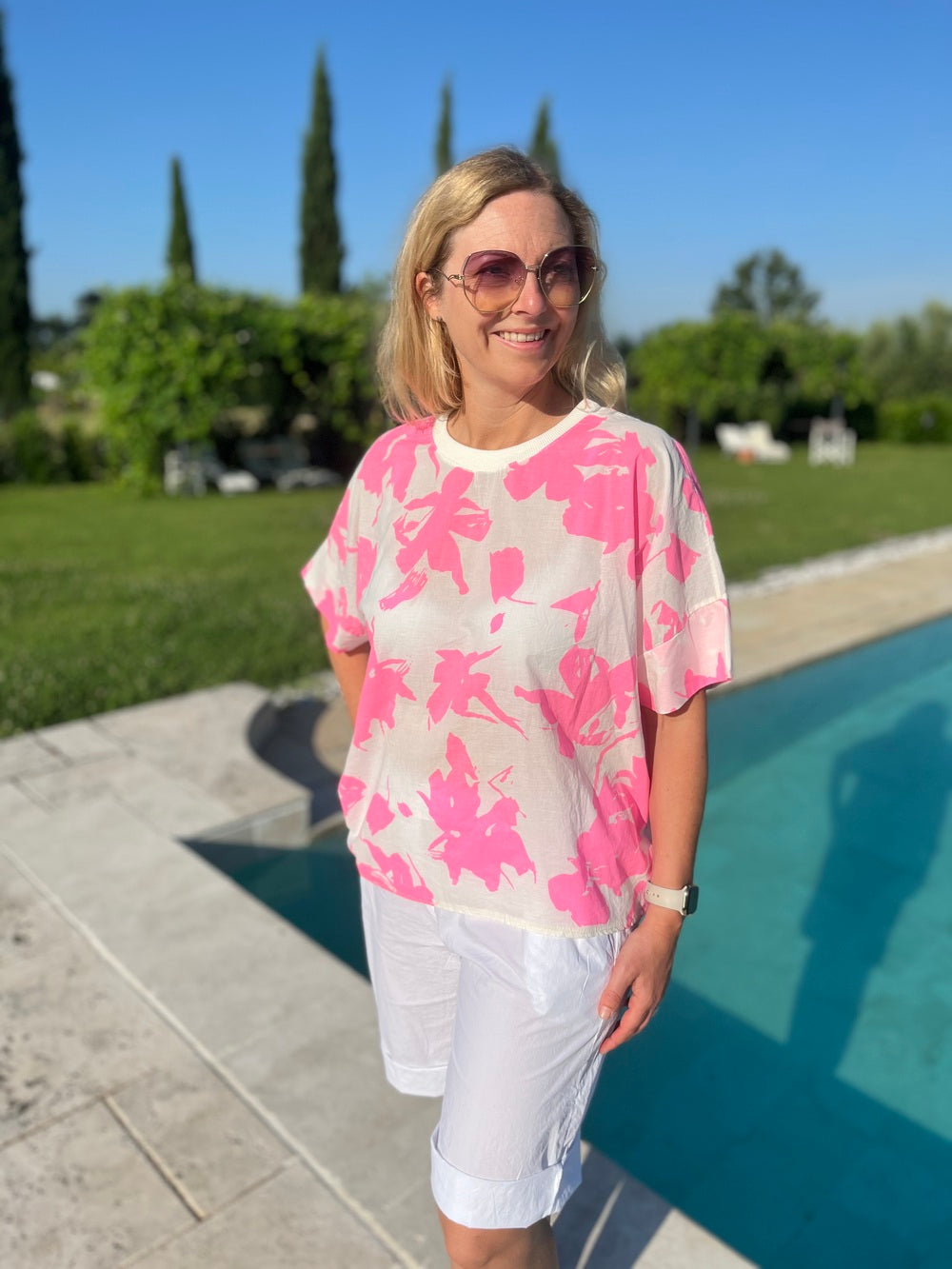 Blusenshirt, Neon