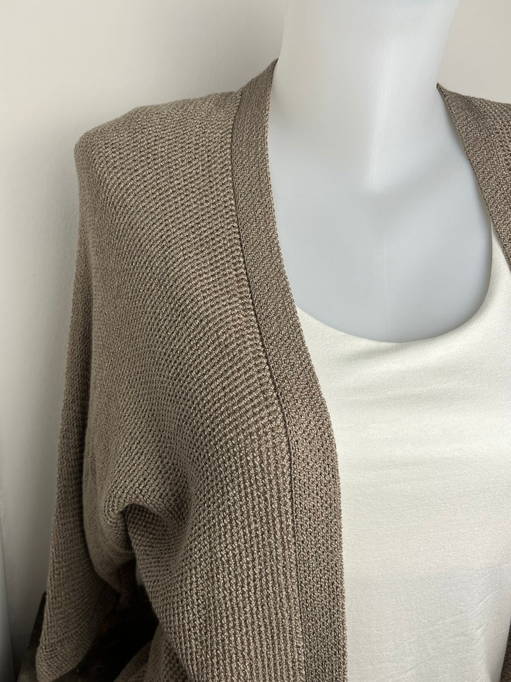 Cardigan offene Form