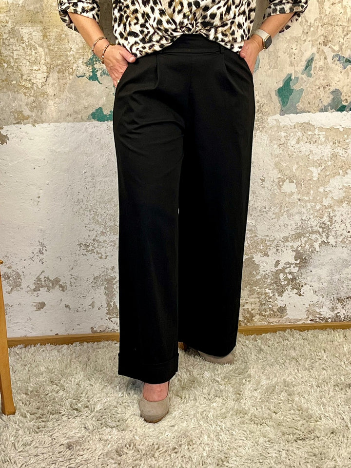 Marlenehose, schwarz