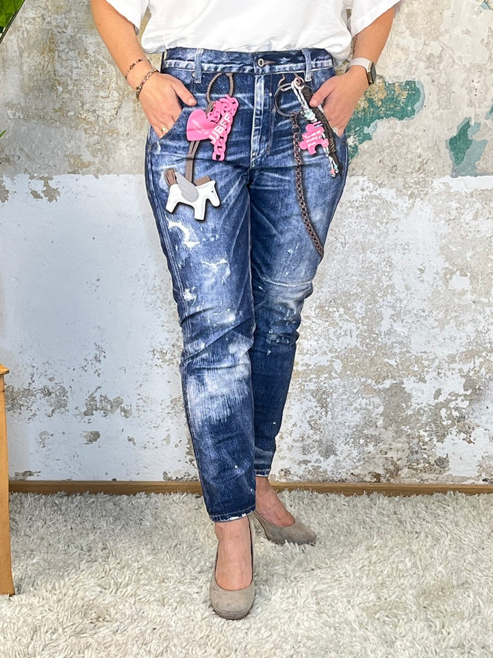 Jeans Streetstyle, dark blue