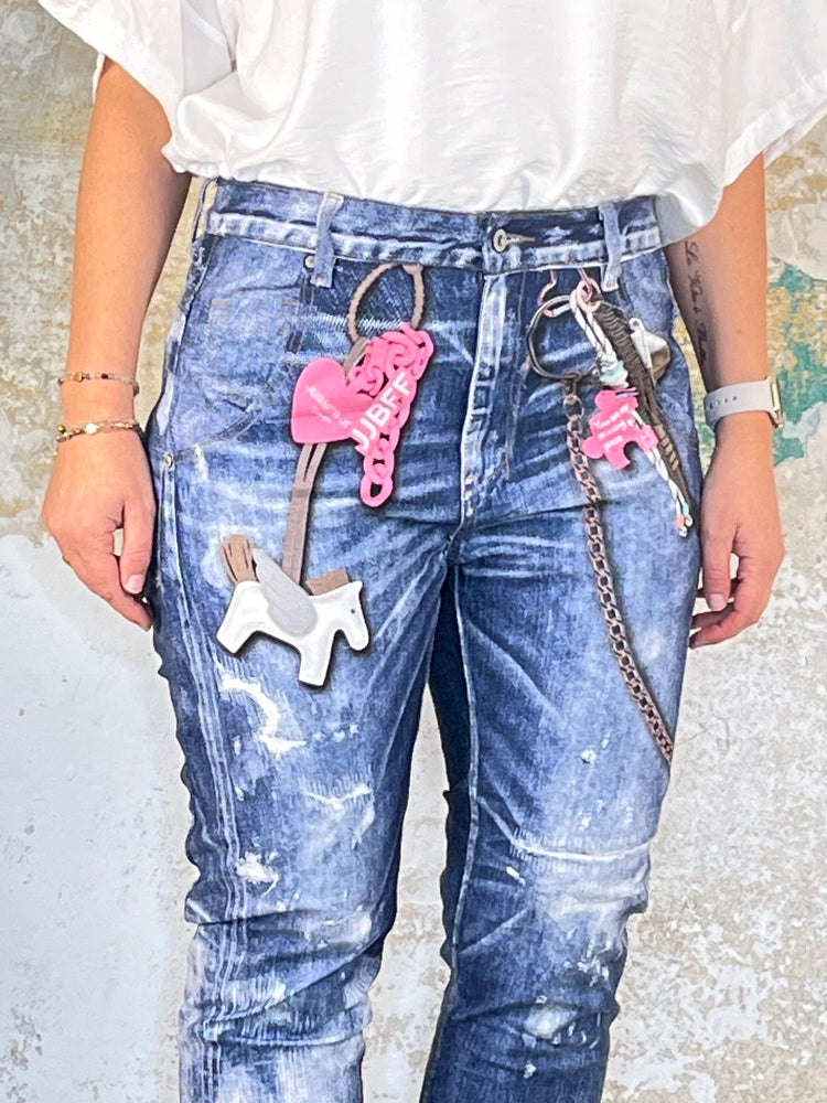 Jeans Streetstyle, dark blue