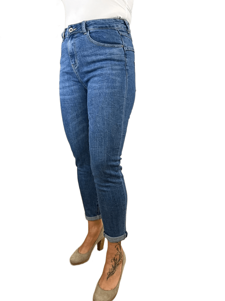 Jeans Slim-Fit, blue denim