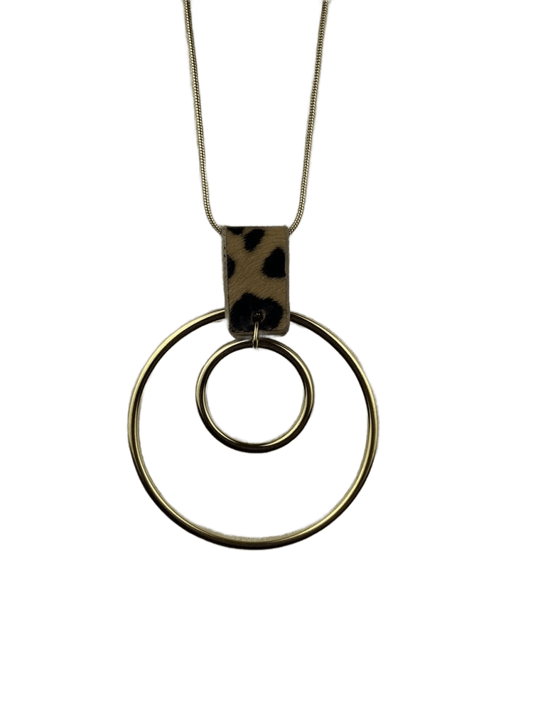 Kette mit Leo-Anhänger, goldfarben