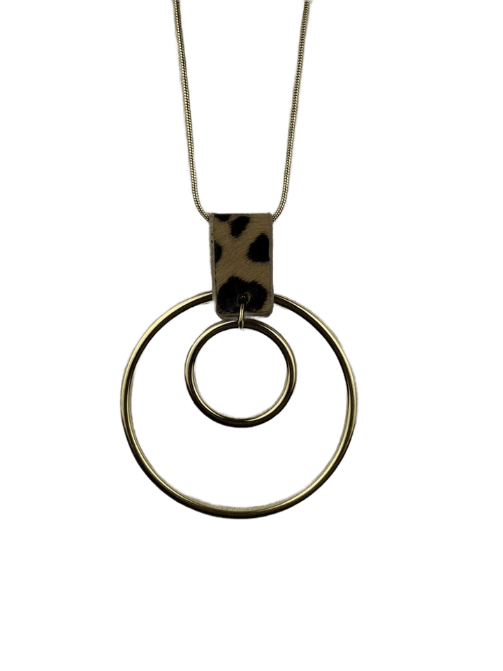 Kette mit Leo-Anhänger, goldfarben