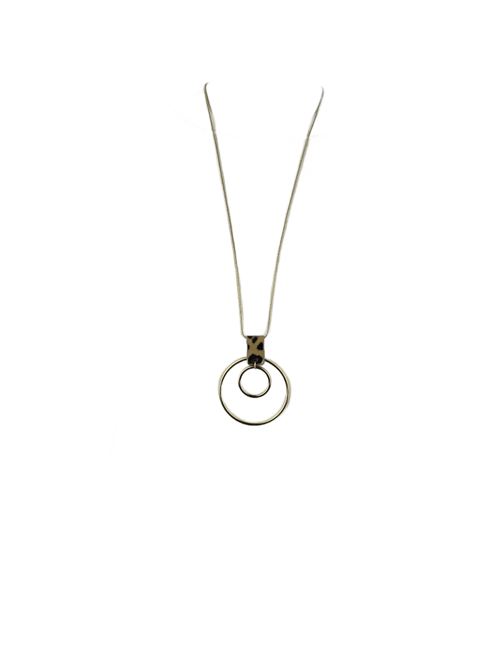 Kette mit Leo-Anhänger, goldfarben