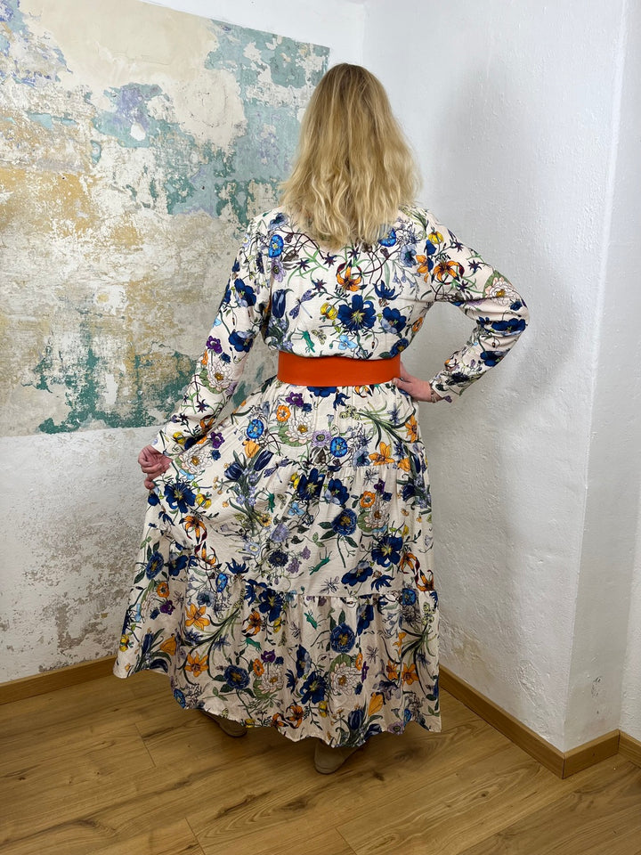 Kleid mit Alloverdruck