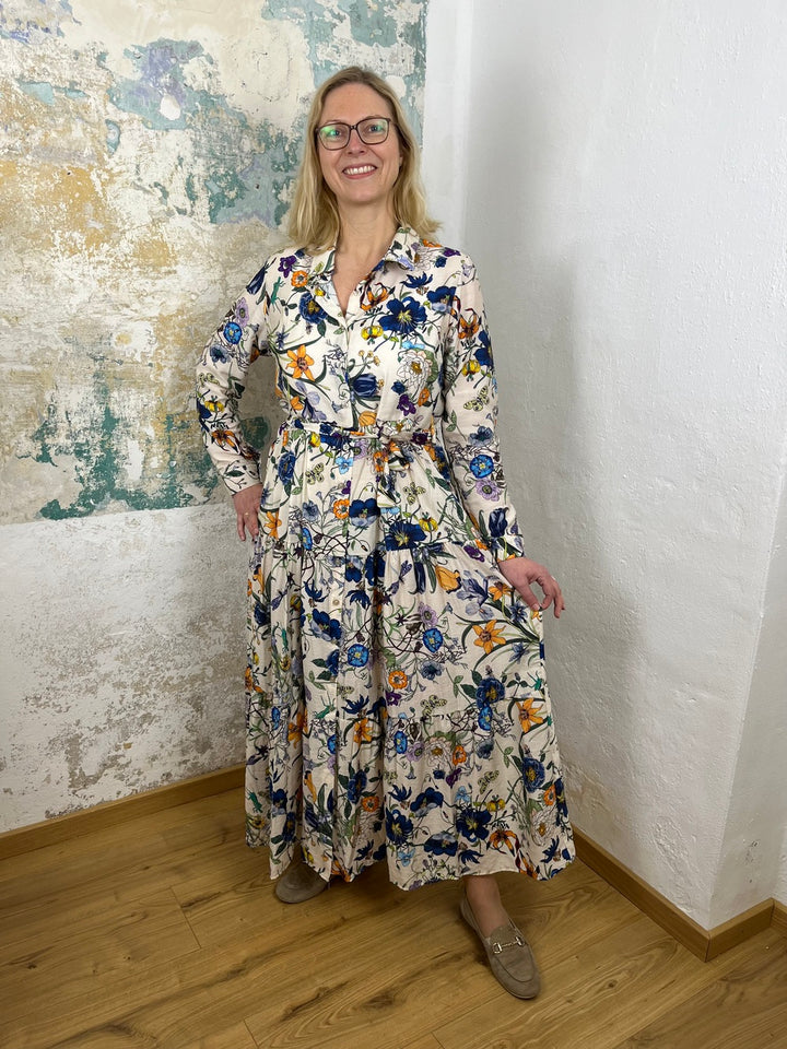Kleid mit Alloverdruck