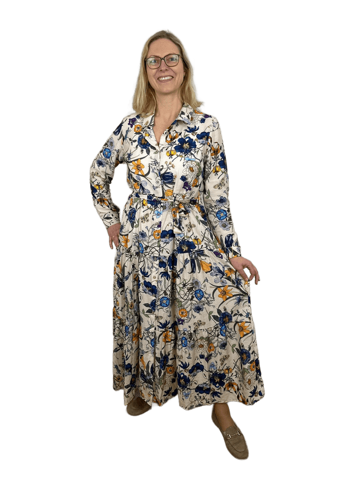 Kleid mit Alloverdruck