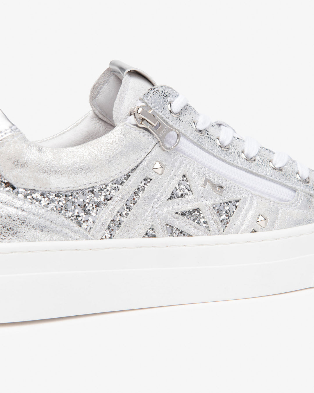 NeroGiardini Sneaker, silber
