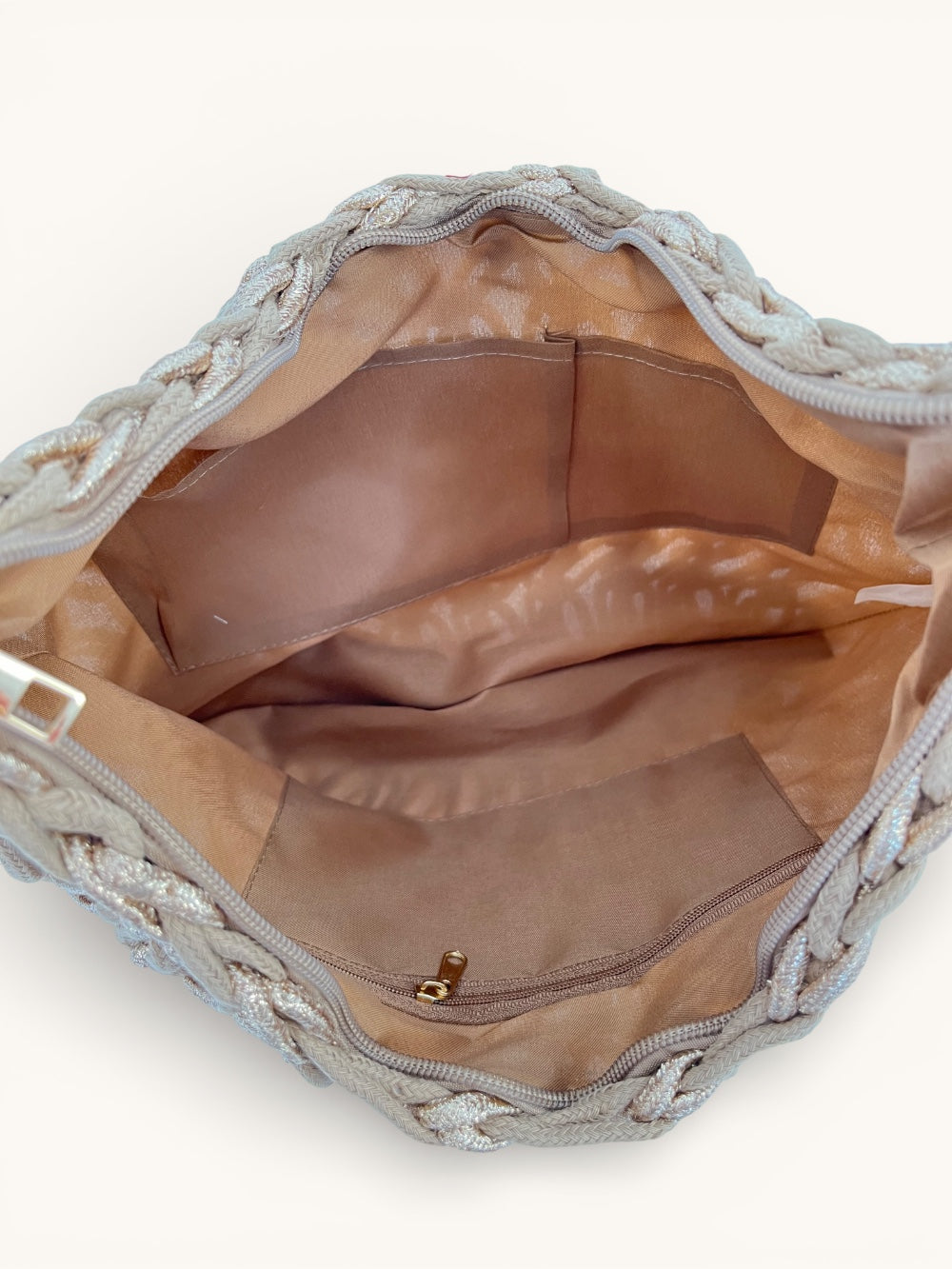 Netztasche Golden Breeze, beige von Bella Vita - Mode & Lifestyle