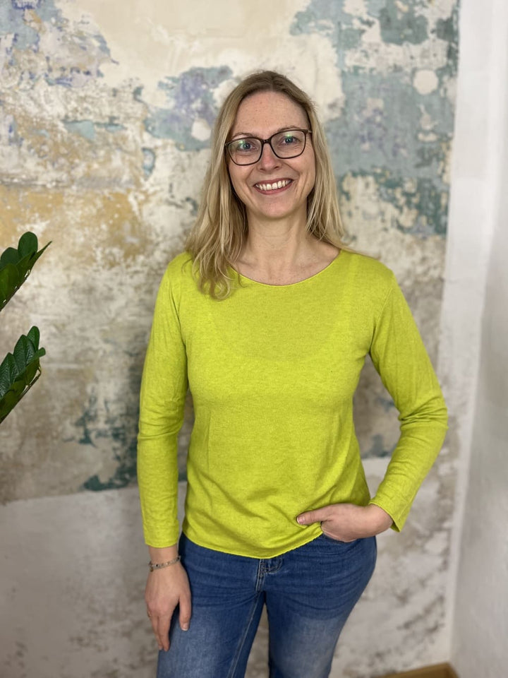 Basic-Pullover mit Rundhalsausschnitt