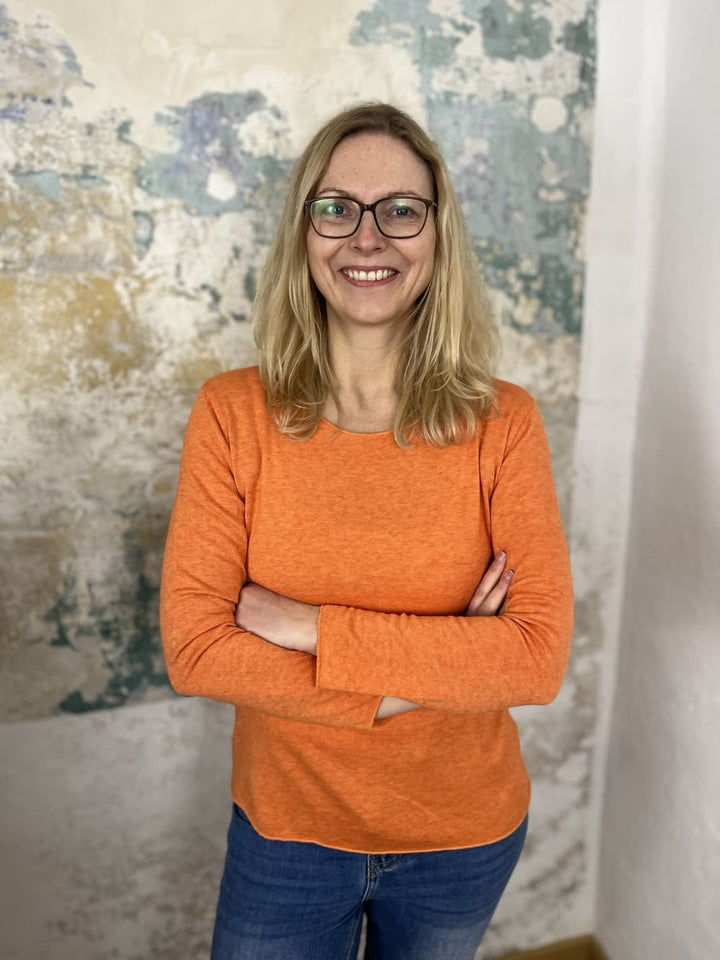 Basic-Pullover mit Rundhalsausschnitt