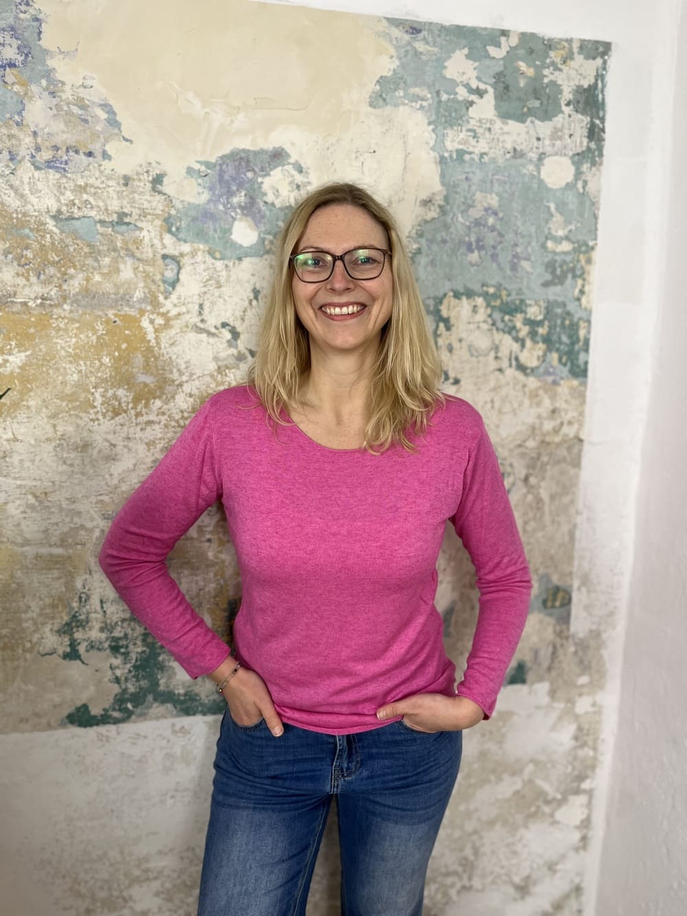 Basic-Pullover mit Rundhalsausschnitt