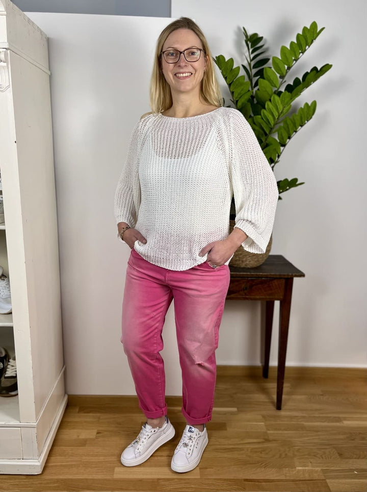 Sommerpullover mit Raglanarm