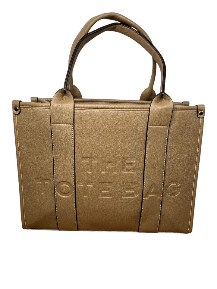 Shopper gross, taupe
