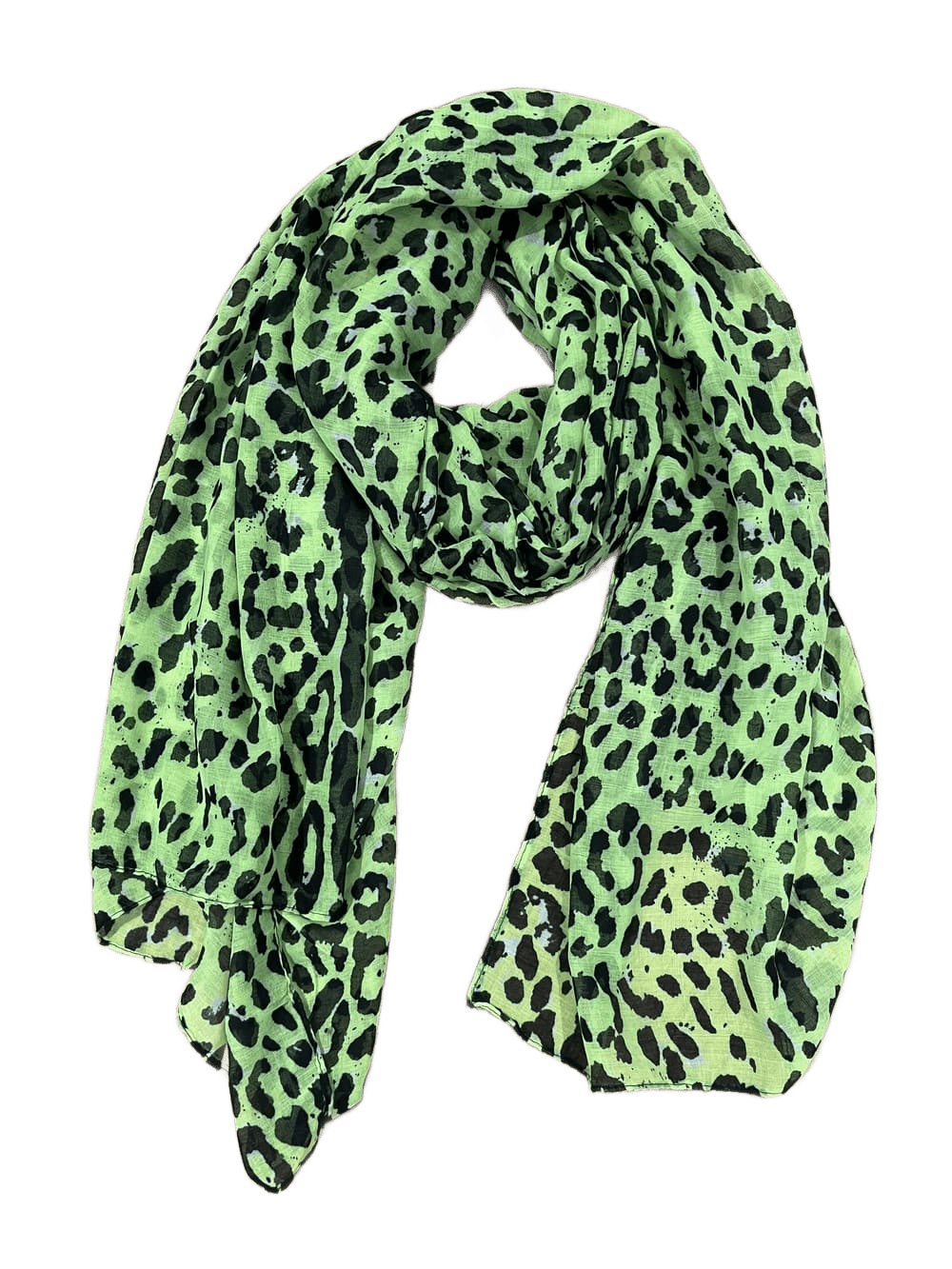 Sommerschal aus Viskose, Animalprint