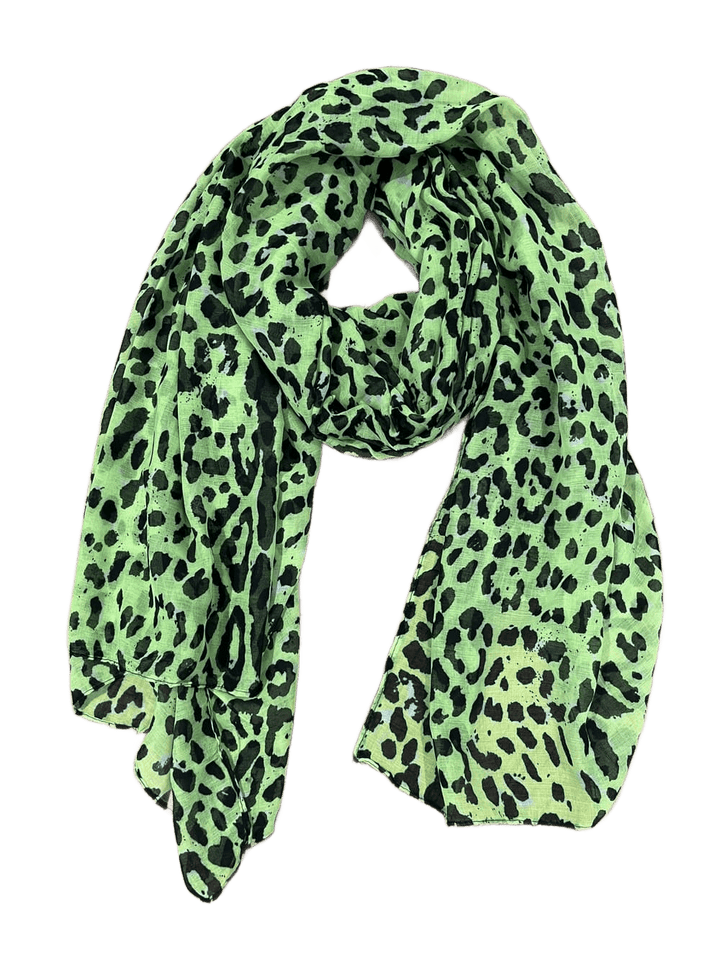 Sommerschal aus Viskose, Animalprint