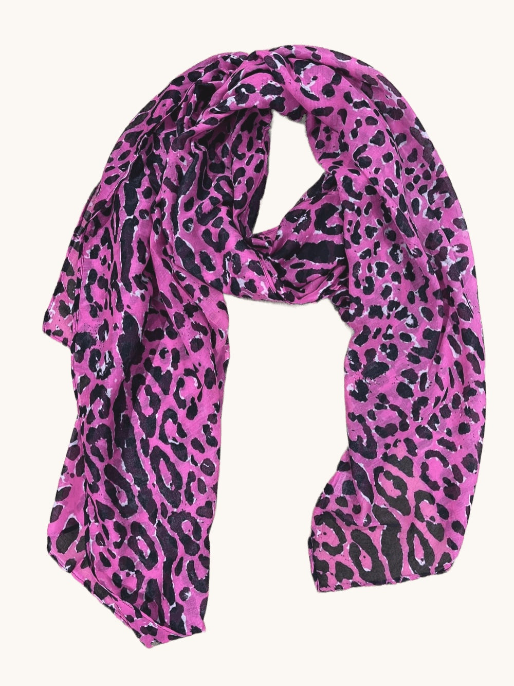 Leichter Schal aus Viskose, Animalprint von Bella Vita - Mode & Lifestyle