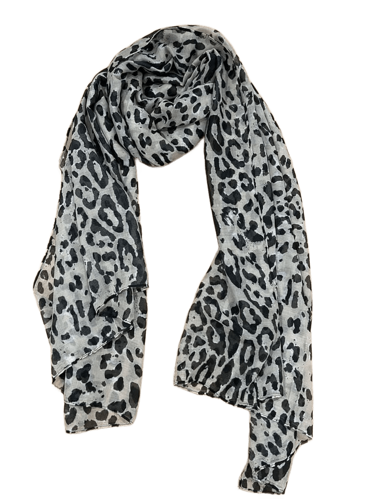 Sommerschal aus Viskose, Animalprint