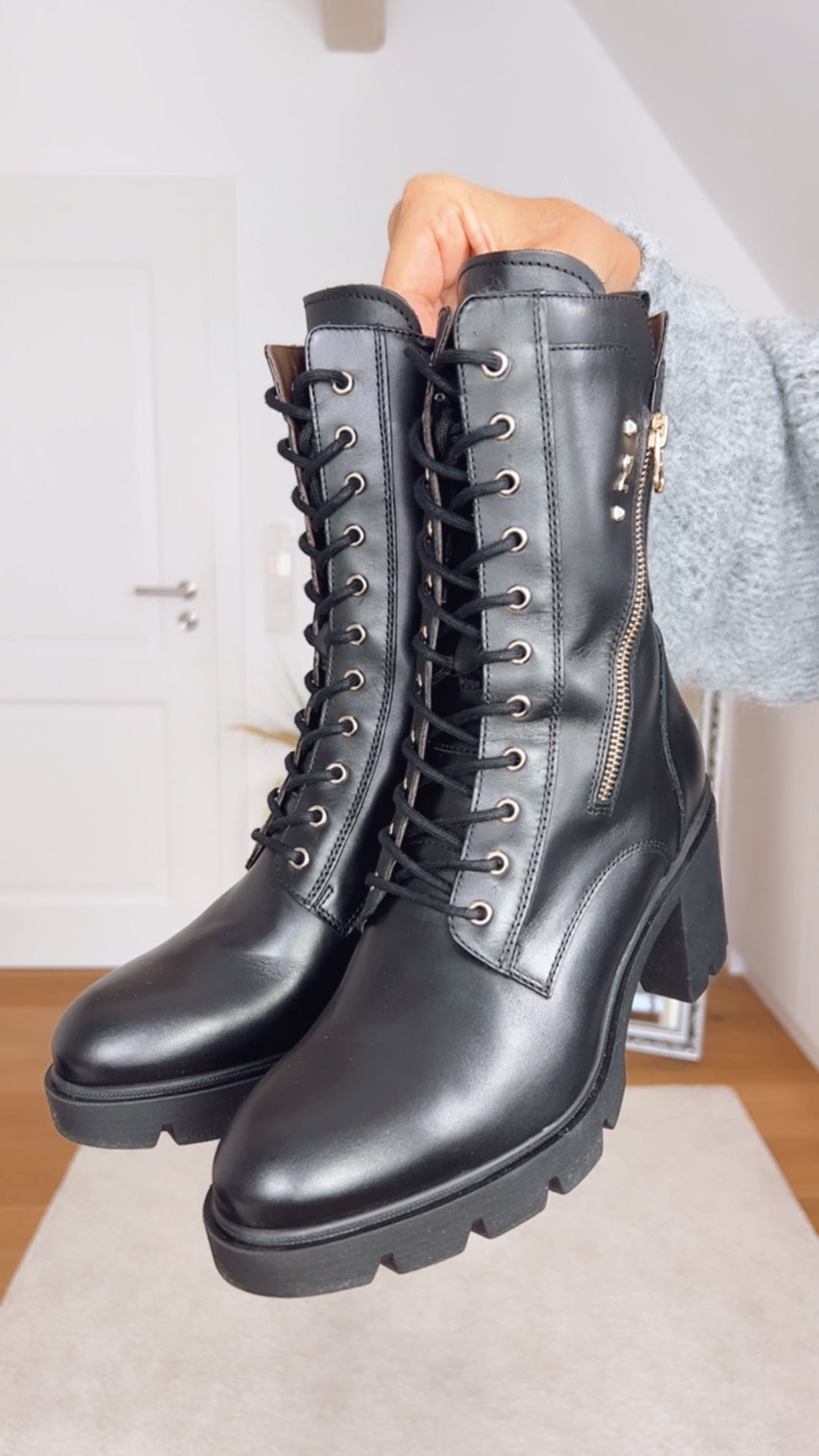 NeroGiardini Plateau-Stiefeletten, schwarz von Bella Vita - Mode & Lifestyle