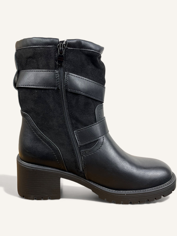 Boots mit Zierschließen, schwarz von Bella Vita - Mode & Lifestyle