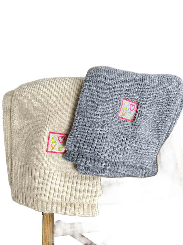 Strickschal LOVE