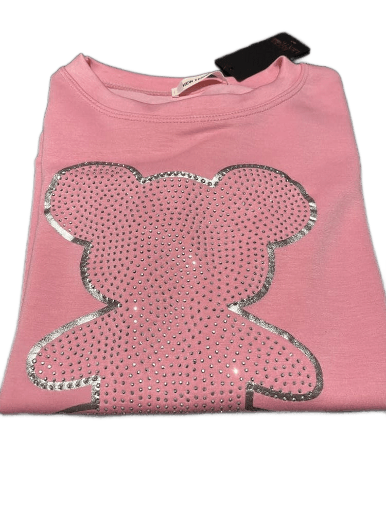 Sweatshirt mit Frontdruck Maus