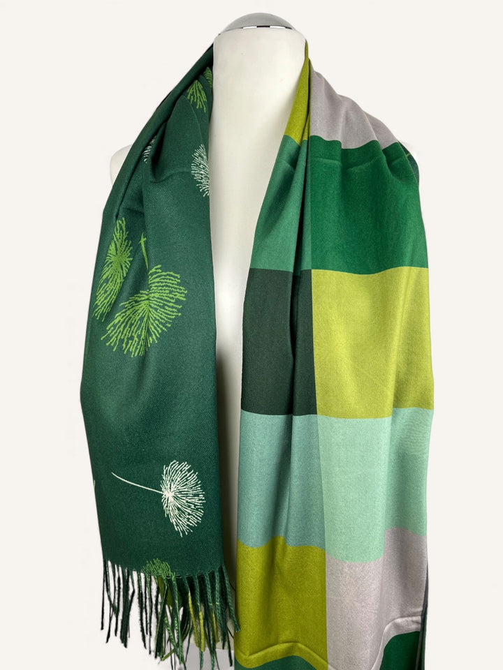 Wendeschal mit Kaschmir, grün von Bella Vita - Mode & Lifestyle